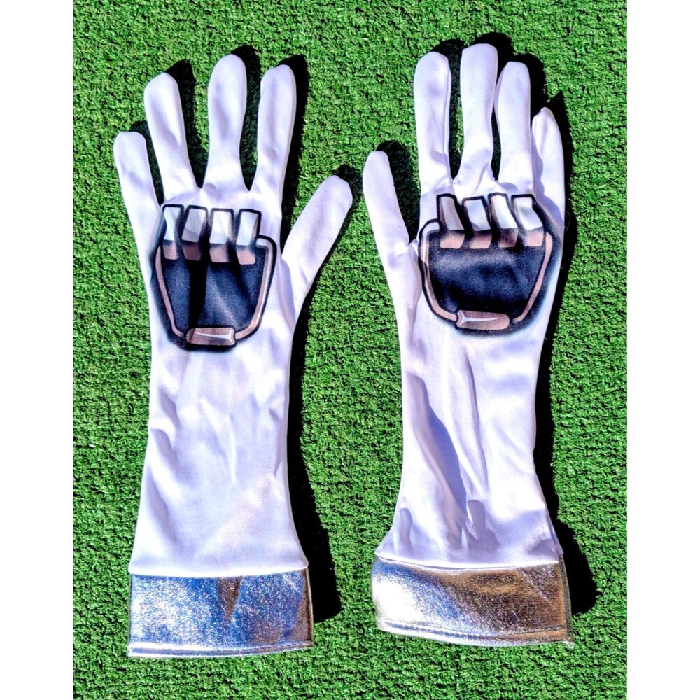 Disguise Power Ranger Dino Charge Child OSFM Costume Gloves Set EUC